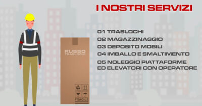Russo Traslochi lancia la campagna Video per i propri servizi
